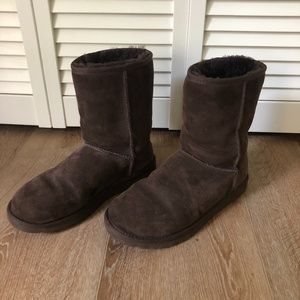 Ugg Classic Short Suede Boots